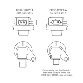 Mishimoto 11-16 Ford Mustang V8 5.0L Ignition Coil Set of 8 - 0