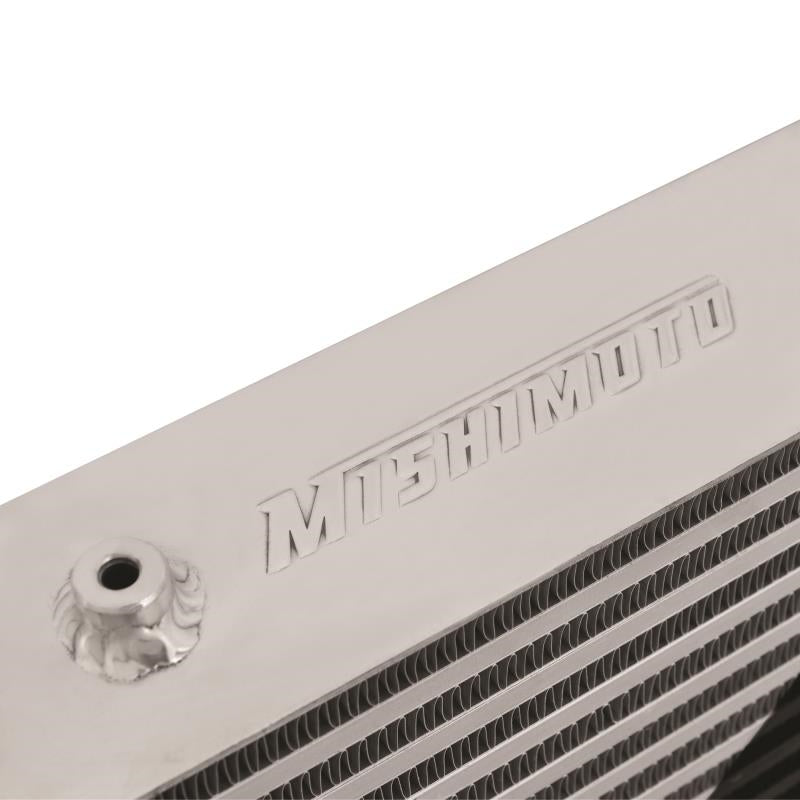 Mishimoto Universal Silver G Line Bar & Plate Intercooler Overall Size: 24.5x11.75x3 Core Size: 17.5