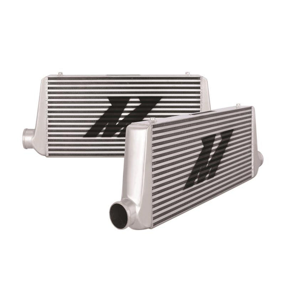 Mishimoto Universal Silver R Line Intercooler Overall Size: 31x12x4 Core Size: 24x12x4 Inlet /Outlet