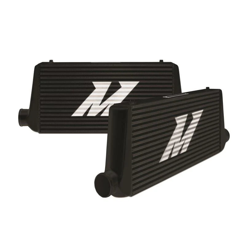 Mishimoto Universal Black S Line Intercooler Overall Size: 31x12x3 Core Size: 23x12x3 Inlet / Outlet