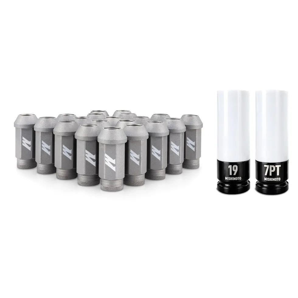 Mishimoto Steel Locking Lug Nuts M14x1.5, 20pc Set