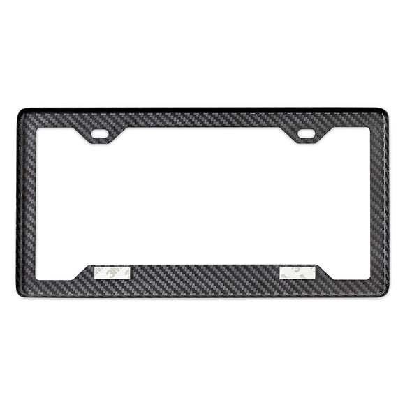 Mishimoto Carbon Fiber License Plate Frame - Matte