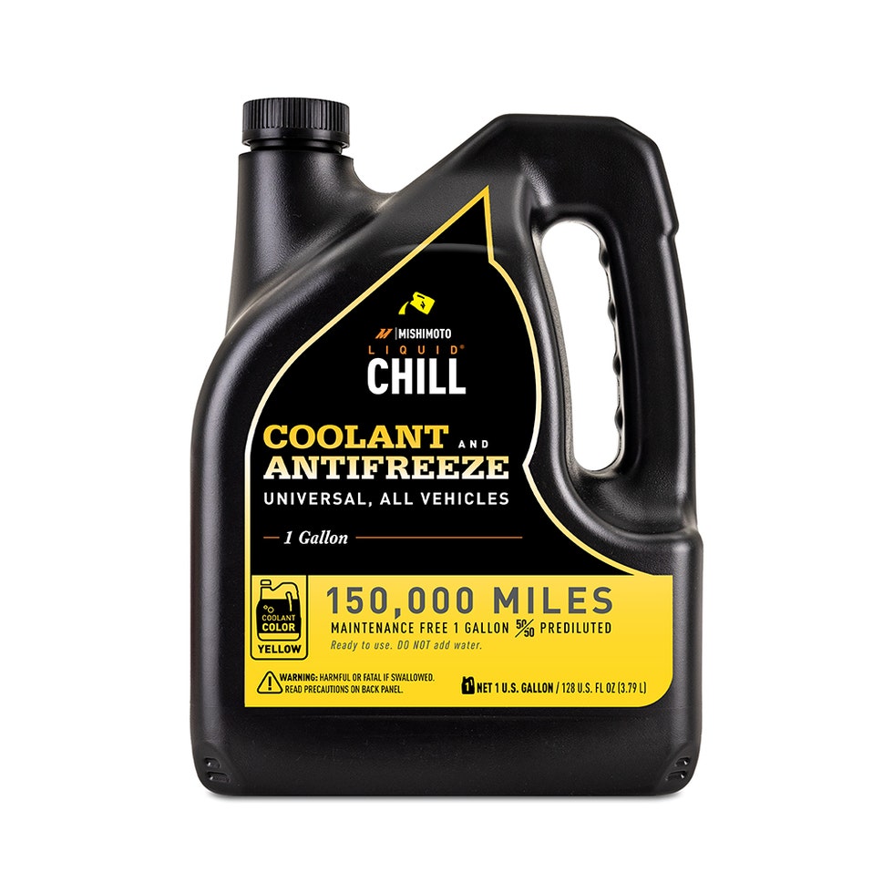 Mishimoto Liquid Chill® OE Coolant, Yellow, Universal, 1 Gallon