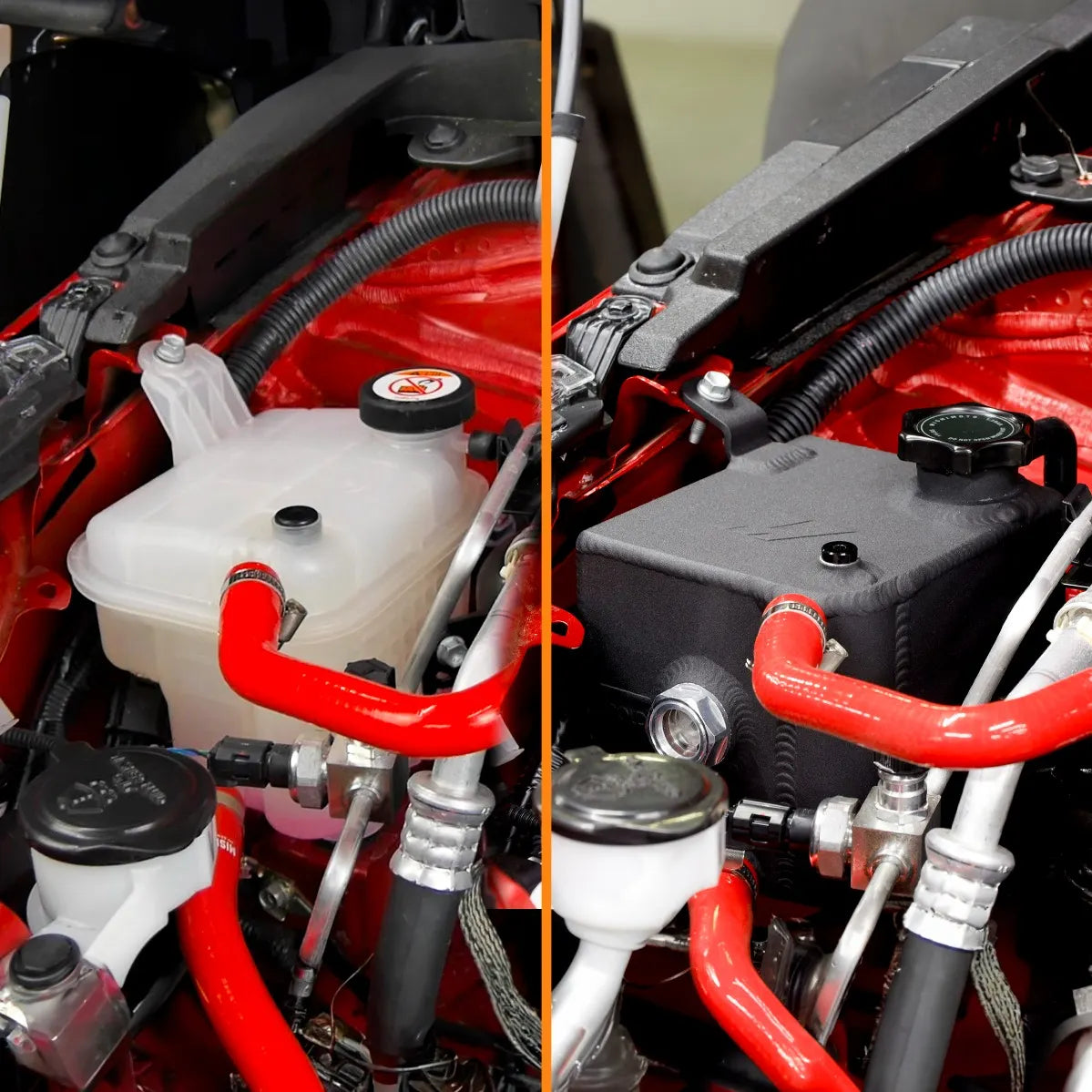 Aluminum Coolant Expansion Tank, Fits Toyota GR Corolla 2023+