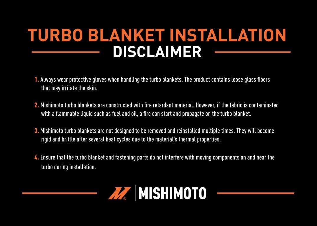 Mishimoto Titanium Turbo Blanket T3