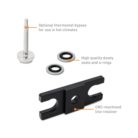 Thermal Bypass Valve Kit, fits Dodge Ram 6.7L Cummins 2019+