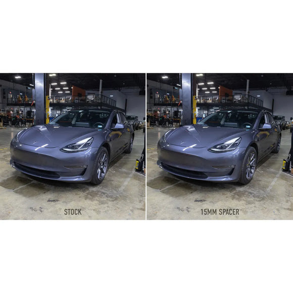 Staggered Wheel Spacer Kit - 20mm Front, 25mm Rear, Fits Tesla Model 3 2017+