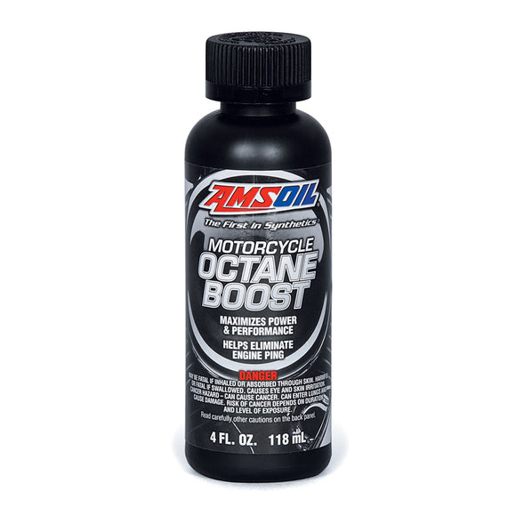 AMSOIL Motorcycle Octane Boost 118 ml Bottle