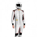 Momo Corsa Evo Driver Suits Size 50 (SFI 3.2A/5/FIA 8856-2000)-White-1
