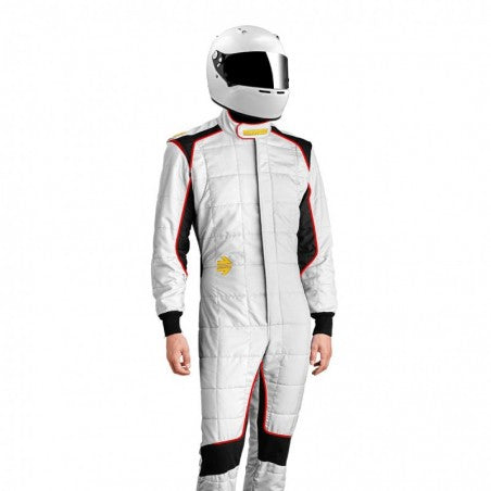 Momo Corsa Evo Driver Suits Size 54 (SFI 3.2A/5/FIA 8856-2000)-White