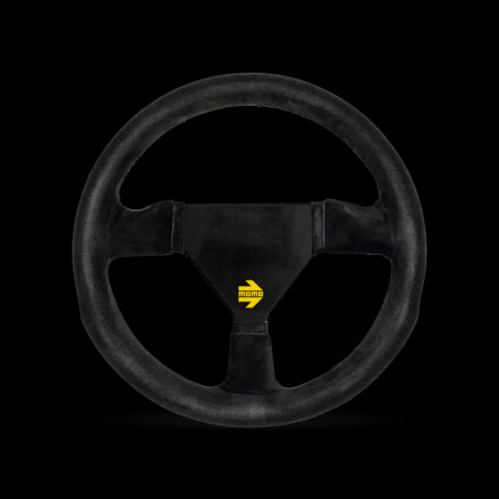 Momo MOD11 Steering Wheel 260 mm -  Black Suede/Black Spokes