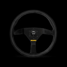 Momo MOD78 Steering Wheel 350 mm -  Black Leather/Black Spokes