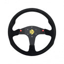 Momo MOD80 Steering Wheel 350 mm -  Black Suede/Black Spokes-1