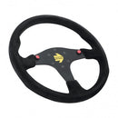 Momo MOD80 Steering Wheel 350 mm -  Black Suede/Black Spokes-2