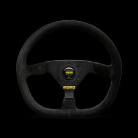 Momo MOD88 Steering Wheel 320 mm -  Black Suede/Black Spokes
