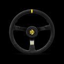 Momo MODN41 Steering Wheel 410 mm - Black Suede/Black Spokes/1 Stripe-1