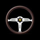 Momo Super Grand Prix Steering Wheel 350 mm - Mahogany Wood/Pol Spokes-1
