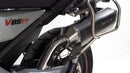 Remus 2019 Moto Guzzi Moto Guzzi V85 TT Black Hawk Black Slip On w/Connection Tube-1