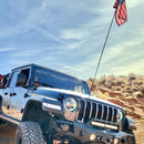 NEW Aluminum Mid Front Bumper For Jeep JL / JT-2