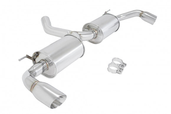 BMW X5 E70 2007-2013 (Exclude M Package) Supremo Exhaust System – Stainless Rolled Tips (welding required)