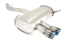 Supremo Exhaust System for BMW E90/92 328i/328ix 07-11 – Blue Titanium Tips-1