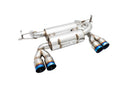Supremo Exhaust System for BMW E90 M3 Sedan 08-11- Blue Titanium Tips-1