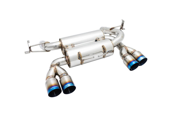 Supremo Exhaust System for BMW E90 M3 Sedan 08-11- Blue Titanium Tips