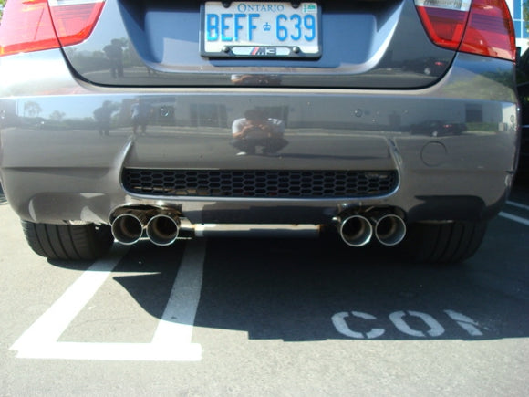 Supremo Exhaust System for BMW E90 M3 Sedan 08-11- Blue Titanium Tips