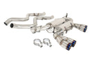 Supremo Exhaust System for BMW E90 M3 Sedan 08-11 – Burnt Rolled Tips-1