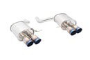 Supremo Exhaust System for BMW F10 2011+ (535i w/ M-Sport Bumper) – Blue Titanium Tips (sold w/ RL)-1