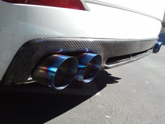 Supremo Exhaust System for BMW F10 2011+ (535i w/ M-Sport Bumper) – Stainless Rolled Tips (sold w/ RL)