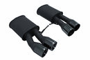 Supremo Exhaust System for BMW F06 M6 Gran Coupe 14-19 / F13 M6 Coupe 13-19 – Black Chrome Rolled Tips-1