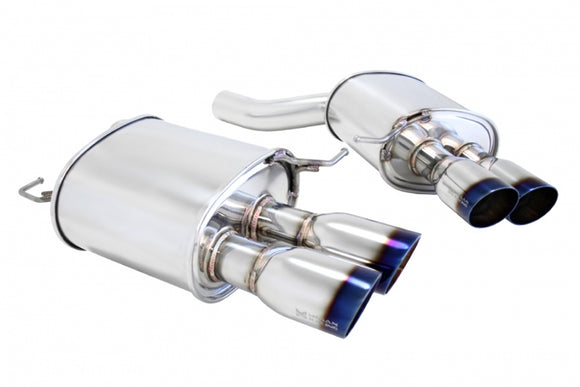 Supremo Exhaust System for BMW F12/F13 650i 2012+ – Burnt Rolled Tips (Sold together w/ RL)