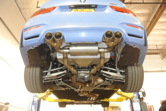 BMW M3 (F80) 15-19 / M4 (F82) 15-19 – Supremo Exhaust System – Raw Metal Tips