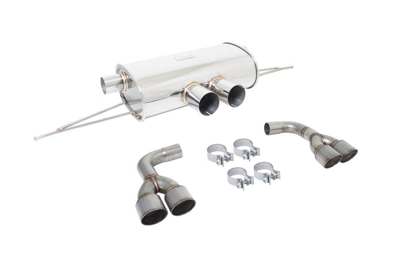 BMW X5M (F85) 2015+ / X6M (F16) 2014+ (Excludes Regular X5/X6) Supremo Exhaust – Raw Metal Tips