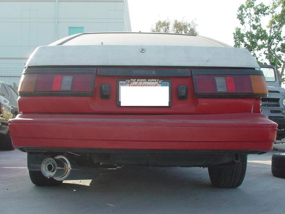 Megan Stainless Steel Cat-back Exhaust System Drift Spec, Toyota Corolla AE86 84-87, 2.5 Pipe