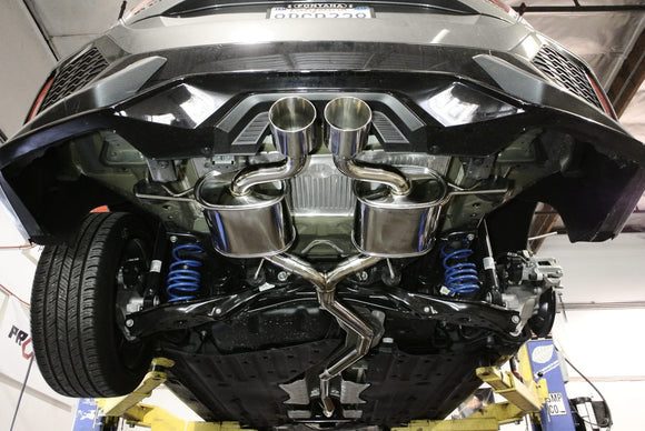 Honda Civic 16-21 1.5 Turbo 5-Door Hatchback (Sport Trim Only) Cat-Back Exhaust System Stainless Tip