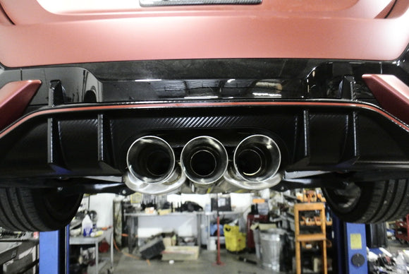 Honda Civic Type-R (FK8) ’17-’21 Cat-Back Exhaust System (Burnt Tips)
