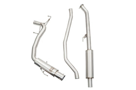 Megan Racing DS Single Exit Exhaust for Honda Civic 2022-2025, T-304 Stainless Steel