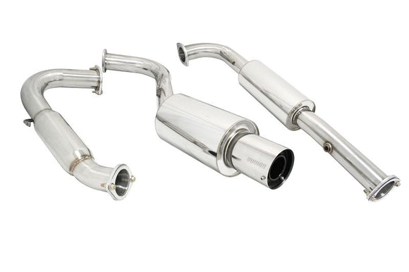 Mitsubishi Eclipse 95-99 GST 3 – Turbo Type 4″ tip with 6″ width muffler