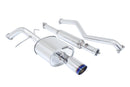 Mitsubishi Lancer 02-06 – Burnt Rolled Tips 3″ pipes  – Dual 4″ Ti-tip w/silencer-1
