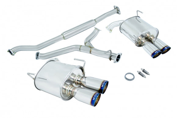 Subaru WRX 2011-2014 Sedan – Burnt Rolled Tips (Sold with MR-CBS-SI114D-M)