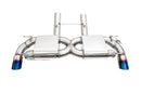Toyota Supra 19+ OE Type Dual Exit Exhaust System W/ Burnt Blue Tips (3.0L 6-Cyl)-1