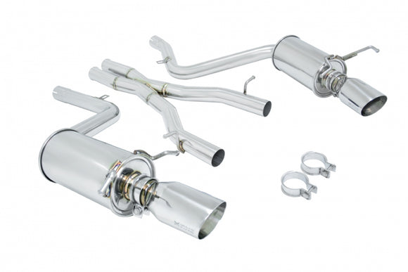 Mercedes Benz C-Class C300/C350 V6 Sedan 08-14 – Stainless Rolled Tips – OE-RS