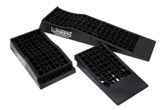 2-Piece Low Profile Drive-On Ramps (Set of 2)