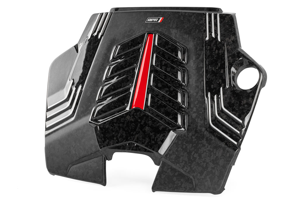 APR Engine Cover (Forged Carbon Fiber) - Audi/Porsche / 4M / 2.9T / 3.0T / 4.0T / Q7 / Q8 / SQ7 / SQ8 / RSQ8 / Cayenne | MS100257