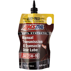 AMSOIL 75W-90 Manual Transmission & Transaxle Gear Lube 946 ml Easy-Pack