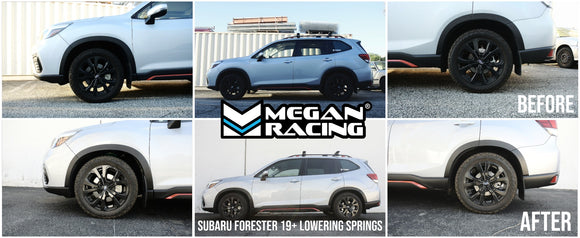 Subaru Forester 19+ Lowering Springs (Exc Wilderness)