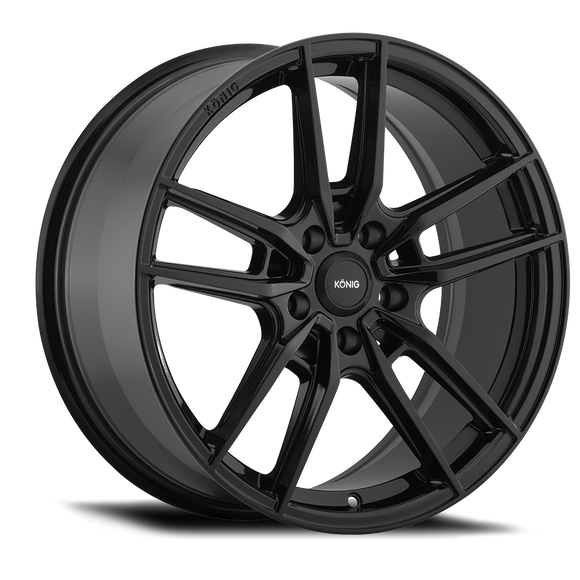 KONIG MYTH 18 X 8 +35 5 X 120 CB72.6 GLOSS BLACK