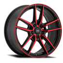 KONIG MYTH 19 X 8.5 +40 5 X 114.3 CB73.1 GLOSS BLACK W/ RED TINTED CLEARCOAT-1